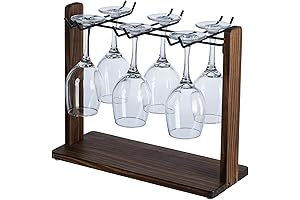 MyGift Wine Glass Holder: Perfect Tabletop Wine Glass Drying Solution