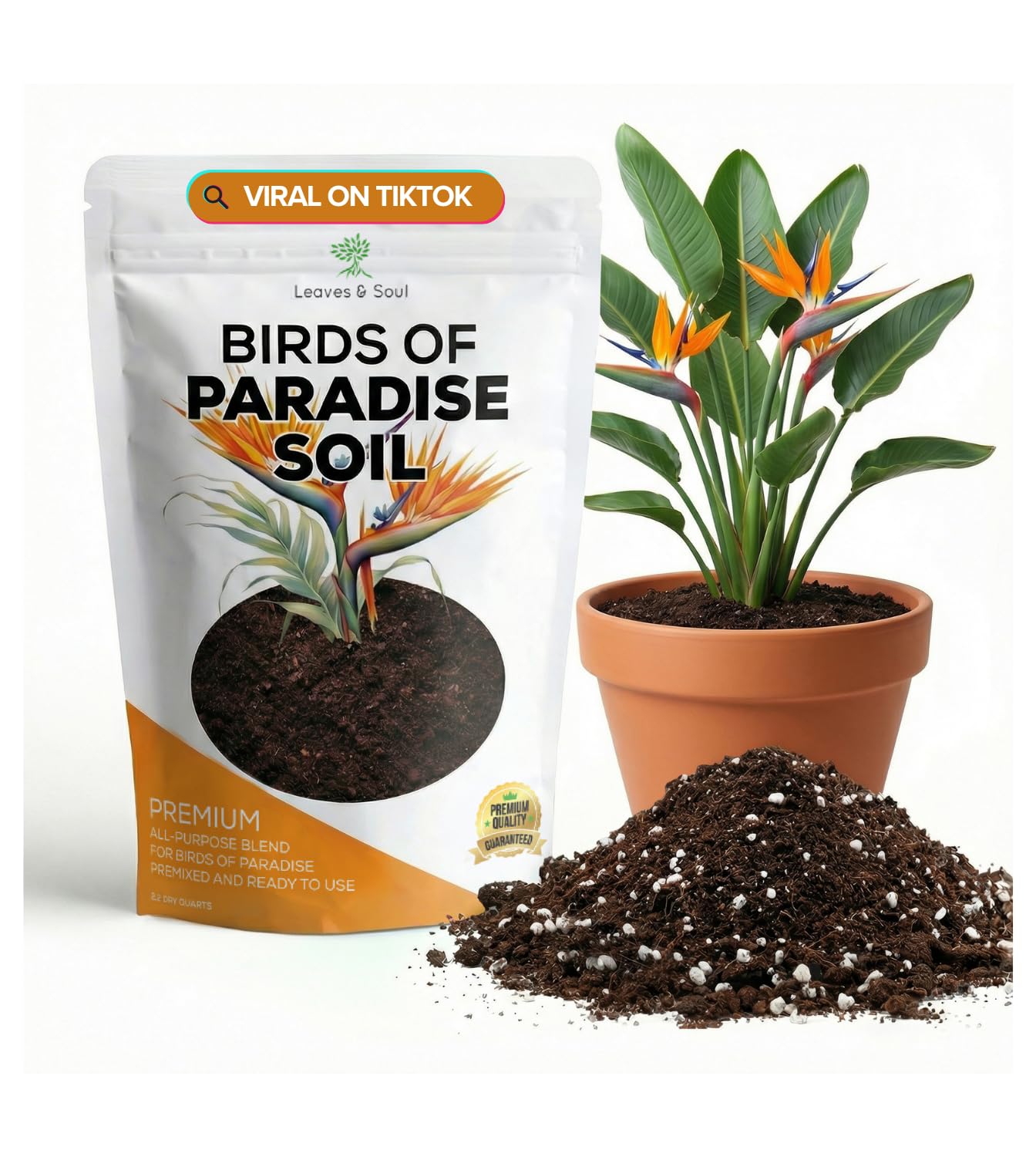 Leaves and Soul Professional Bird of Paradise Soil