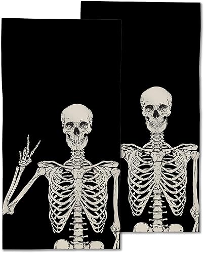 Miniatura 8 de CXULIN Paquete de 2 toallas de mano para baño, divertidas toallas decorativas de jirafa con flores, toallas suaves altamente absorbentes para baño,