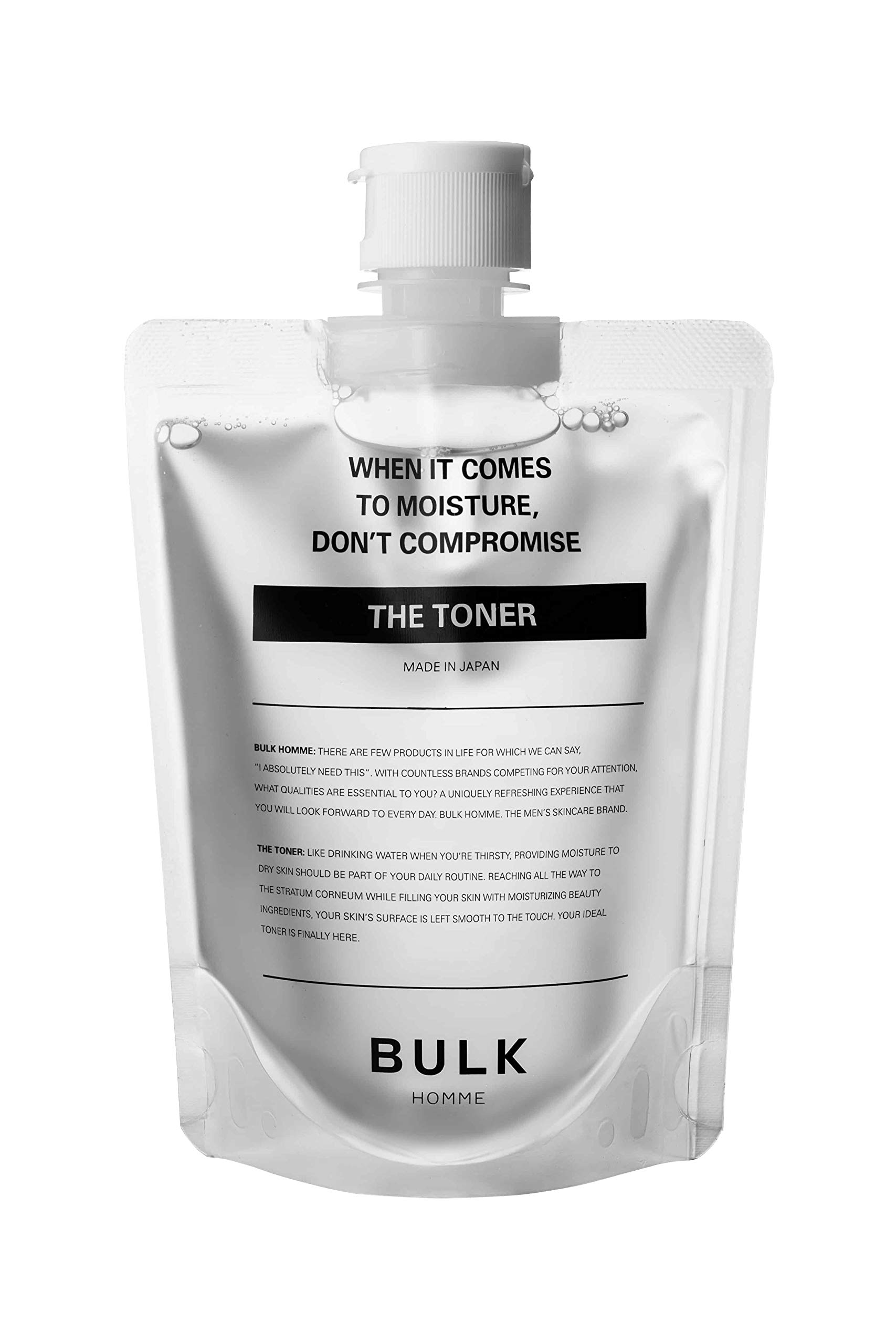 BULK HOMME - THE TONER, 6.8 fl oz | Men's Moisturizing Face Toner | Pore Minimizing Facial Astringent For Men | Daily Balancing Facial Toner For All Skin Types | Mens Natural Skin Care Products