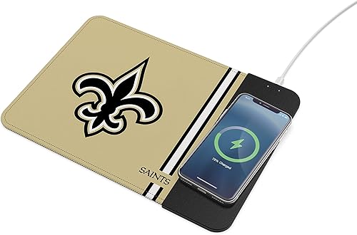 Vista 10 de SOAR Alfombrilla de mouse de carga inalámbrica NFL