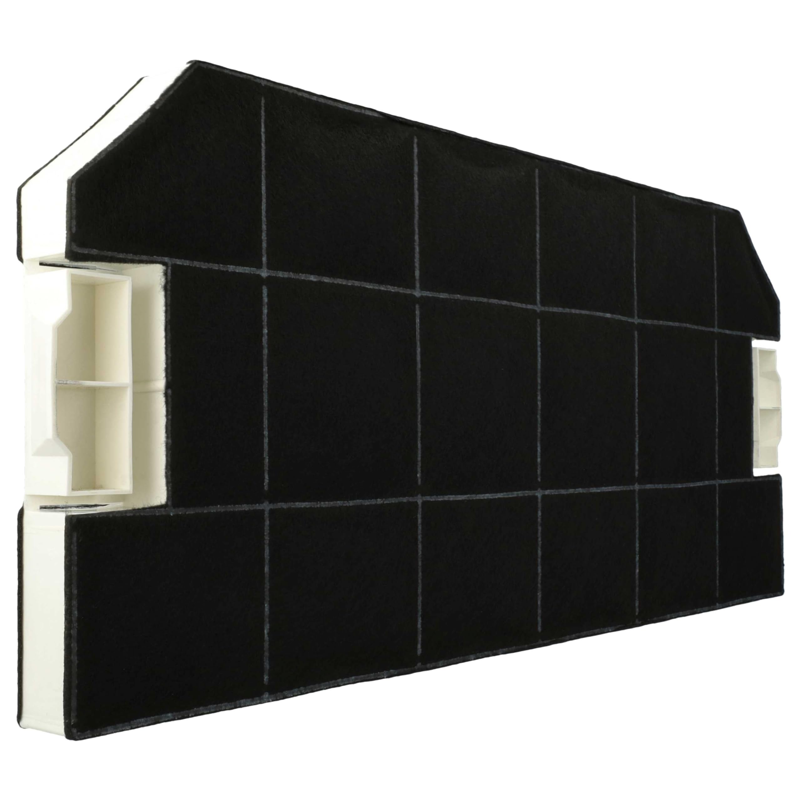 vhbw 2x Filtro a carboni attivi sostituisce Bosch DHZ3300 per cappe aspiranti - 49,6 x 23 x 3 cm