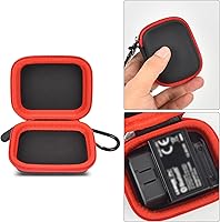 Vista 4 de Funda de transporte mini para coche y auto compatible con BlueDriver Bluetooth Pro OBDII OBD2 Herramienta de escaneo para monitor de iPhone