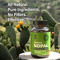 Vista 2 de Berberine Nopal Supplement with Dihydroberberine GlucoVantage®, Nopal Cactus, Gymnema (Gurmar), Ceylon Cinnamon, Chromium & Vanadyl for Blood Sugar