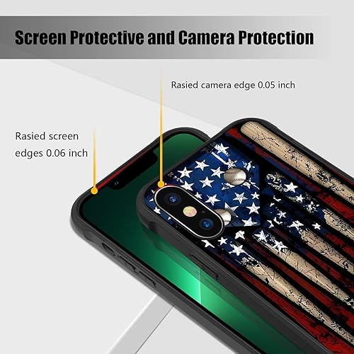 Miniatura 3 de Funda de anime para iPhone XXs, funda de bandera de béisbol estadounidense para niños, niñas, mujeres, hombres, fanáticos, delgada, de poliuretano