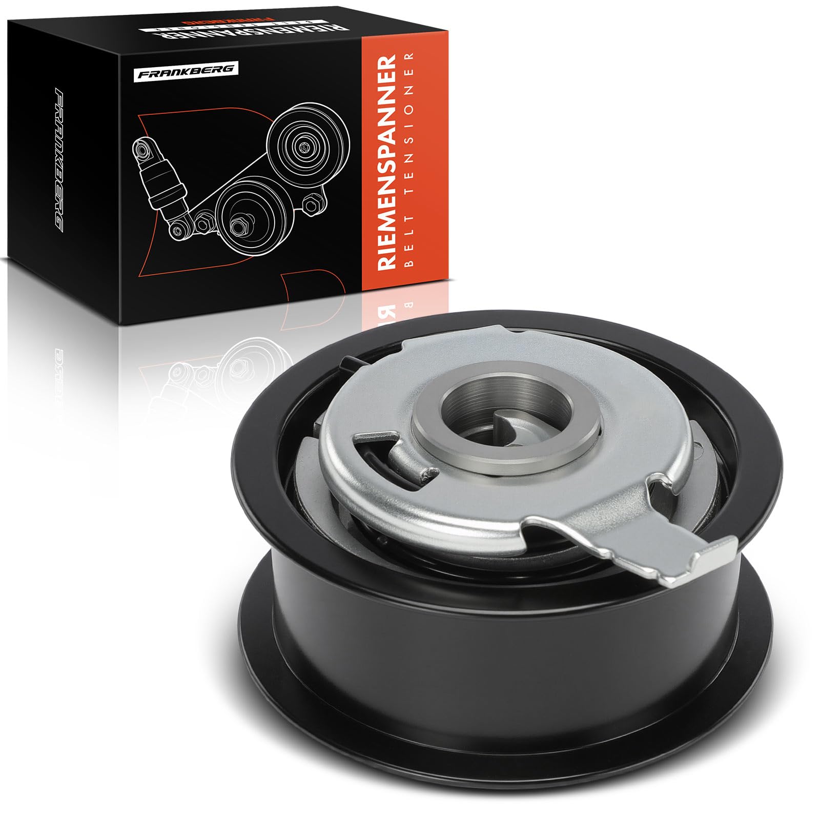 Frankberg Polea guía de rodillos Diesel Compatible con Golf IV 1J1 1.9L A4 Avant 8E5 1.9L P.a.s.s.a.t Variante 3B6 1.9L Replace# 038109243