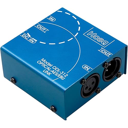 Hosa ODL-312 Digital Audio Inchesterface, S/PDIF Optical to AES/EBU