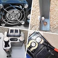 Vista 6 de Kit de 510 tornillos de cabeza hexagonal, arandelas de tornillos y arandelas, M4M5M6 304 de acero inoxidable 304 y arandela de resorte, kit surtido