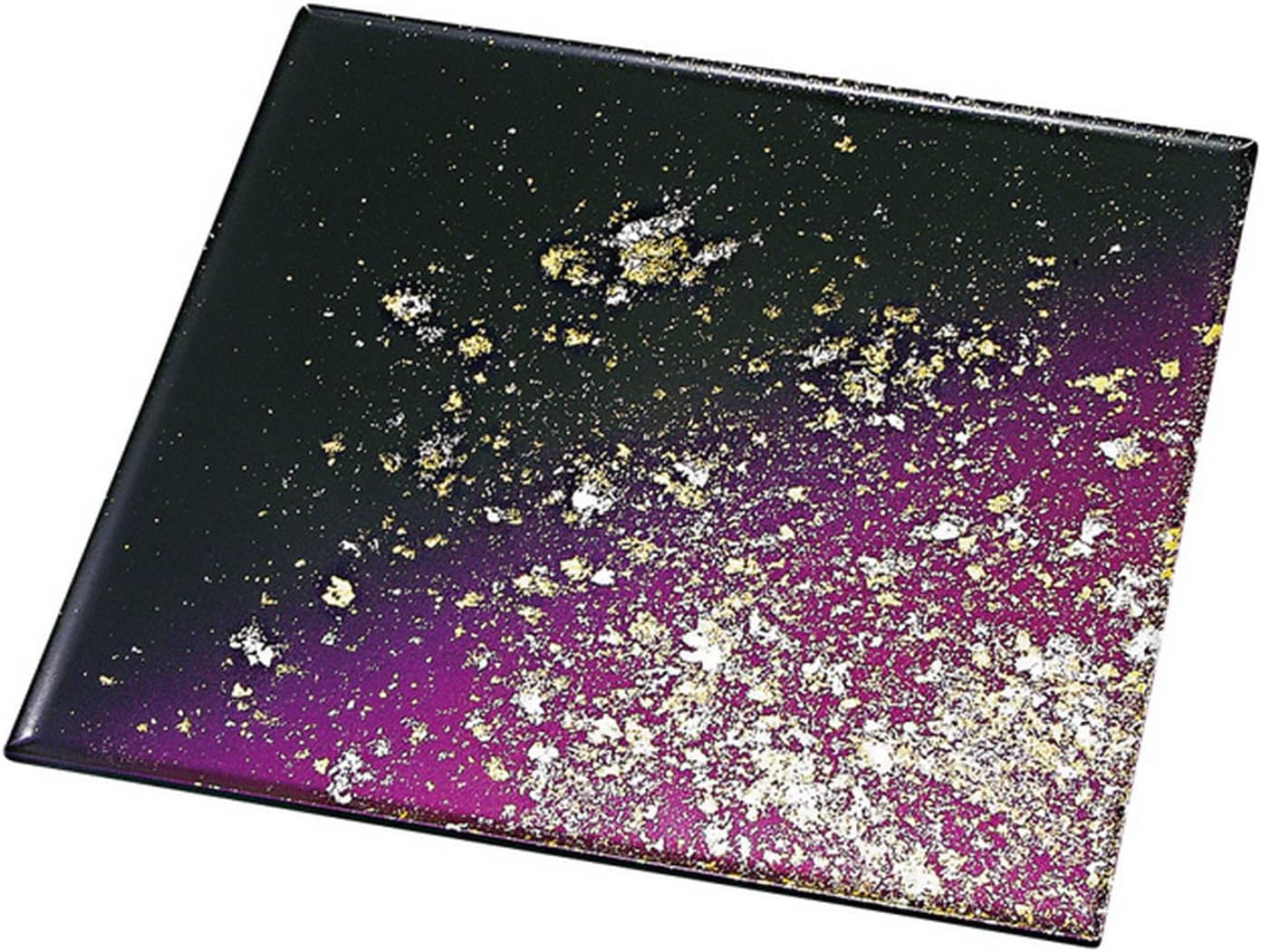 90034749 Shaku 1 Orishiki, 2-Color Foil Dance Bishamen Ten, Black Coating