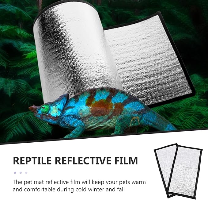 Almohadilla Térmica para Reptiles Balacoo con Película Reflectante 30x16cm miniatura 9