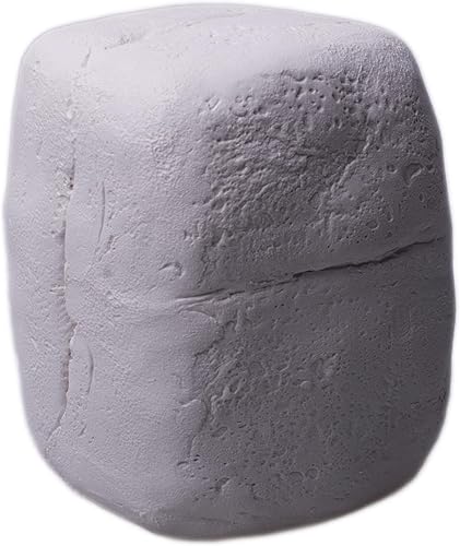 Arcilla seca al aire natural, 2 libras. Escultores blancos, principiantes y avanzados, arcilla de cerámica multiusos, alta plasticidad, barro fino