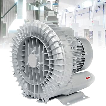 120 W-7500 W Commercial Air Blower,with Air Inlet and Outlet,Single Phase Electricity/Three Phase Electricity Large Airflow Air Pump,for Wastewater Treatment 370w 380V