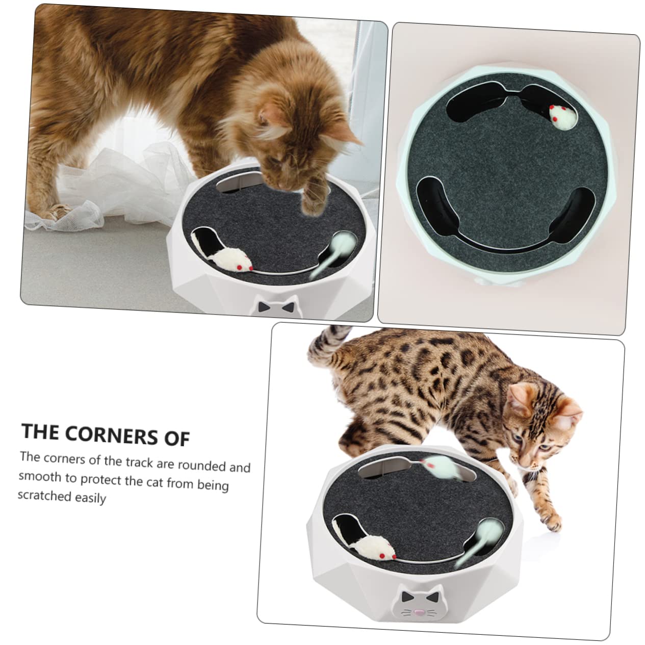 FOMIYES Juguete para Mascotas Juguetes electronicos Juguetes de Cuerda para Perros ratón Juguetes para Perros Cachorros Juguete de burlas para Mascotas Gato Juguete Interactivo el Perro