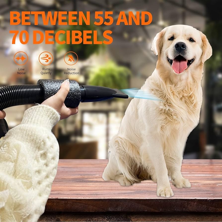 GOLADA 犬用ドライヤー 3.2HP/2400Wペットドライヤー（ブラック） Amazon | GOLADA犬用ヘアドライヤー 3.2HP/2400Wペット