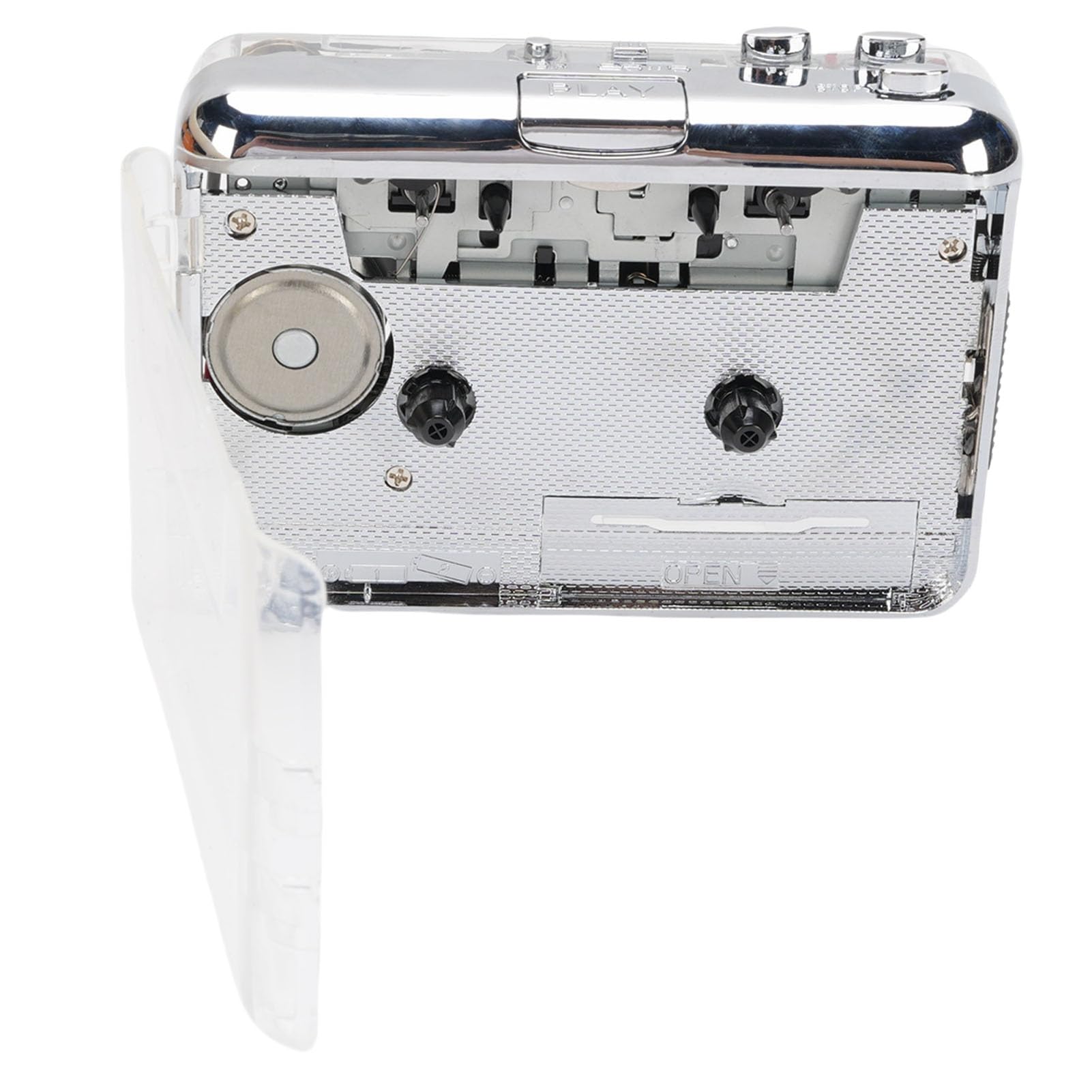 Topiky Cassetta Cassette Cassette su MP3 Converter, USB Cassette Tape Player Cattura Musica Audio MP3, Auto Reverse e Clear Stereo Cassette Tape Player, Audio Cassette a Digital