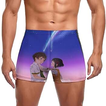 Amazon.co.jp: [Yechong] 水泳パンツ スイミングパンツ 君の名は