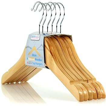 wooden baby hangers uk