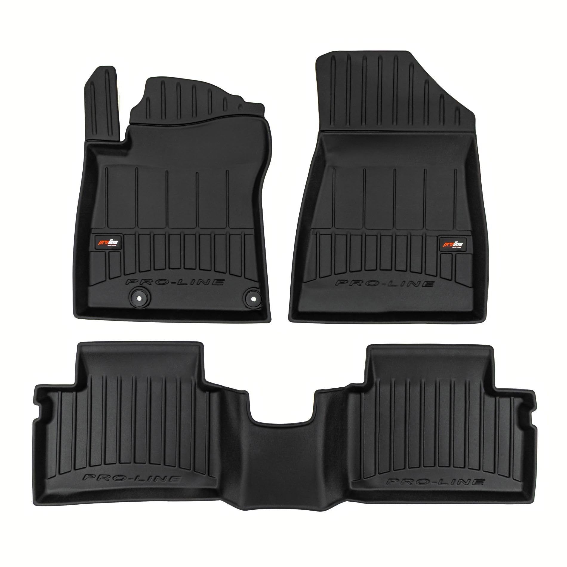 MOTOS Alfombrillas de Goma para Kia Niro II Desde 2022 Mejore la Comodidad de Sus Viajes con la Alfombra Antideslizante Car 3D- Alfombrillas de Coche para Varias Estaciones