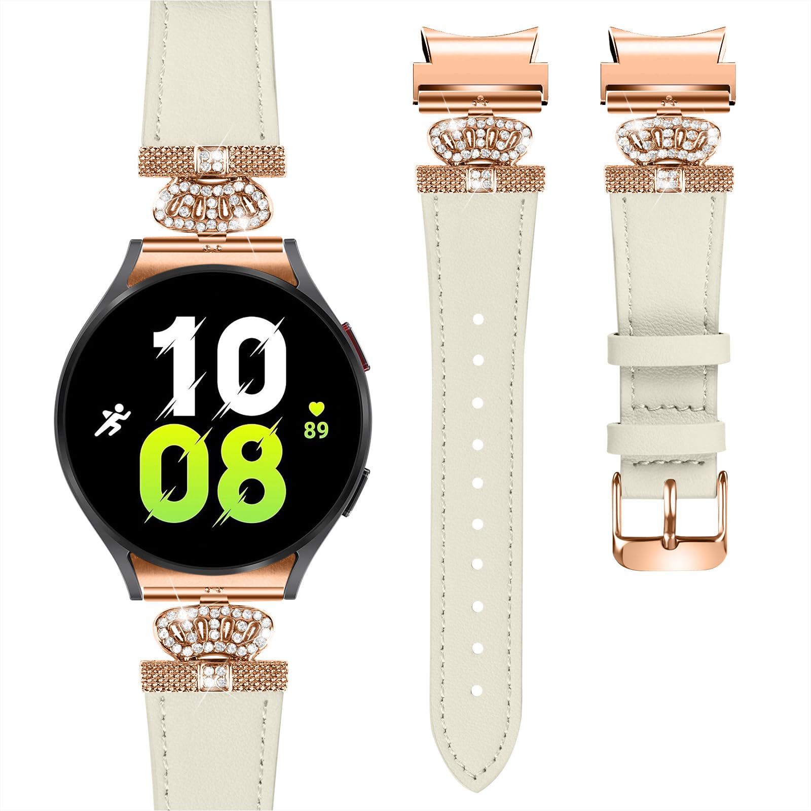 MVRYCE Watch Band Compatible With Galaxy watch 6 40 mm 44mm, 5.0