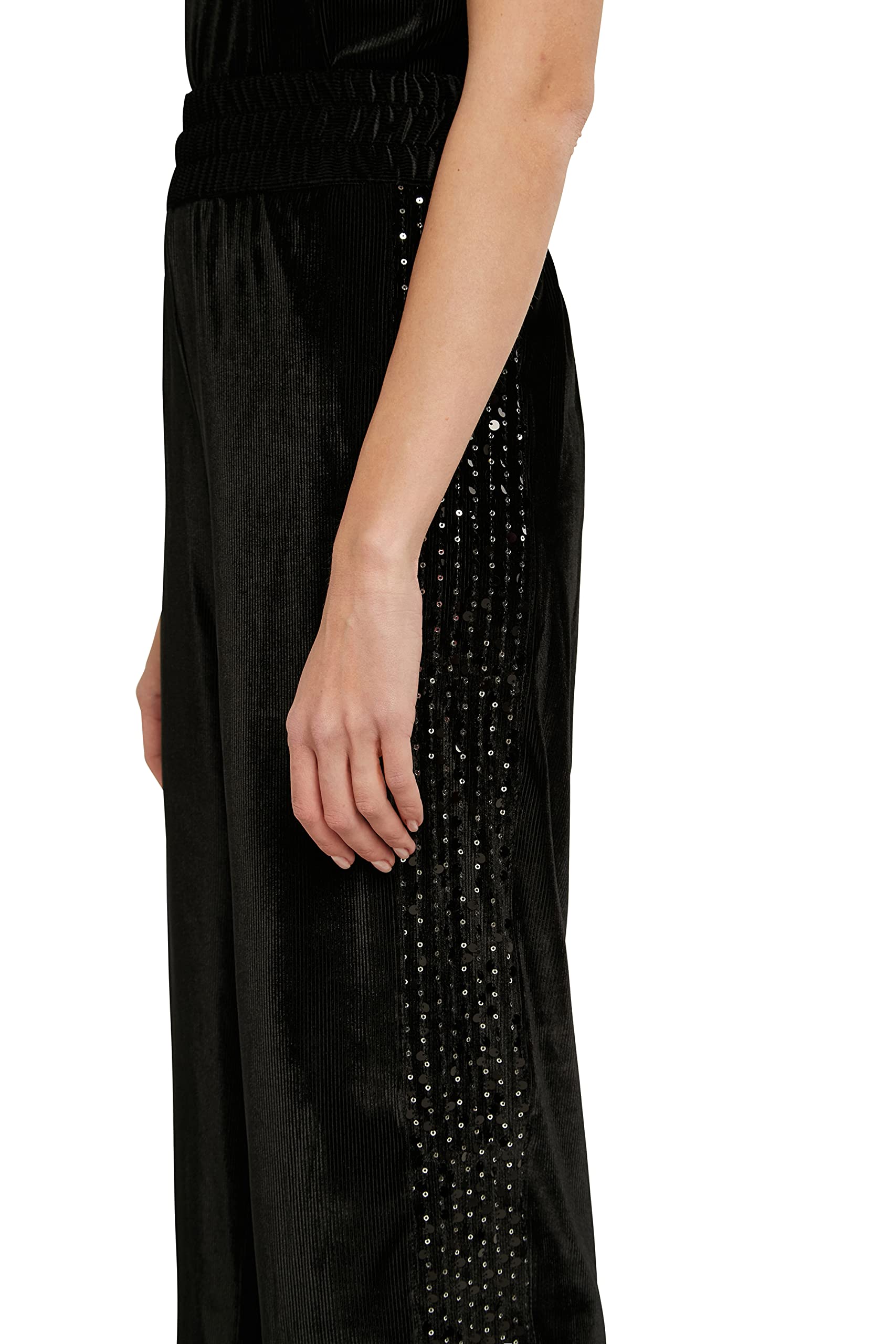 Desigual Pant_Shiny Pantalones Informales para Mujer