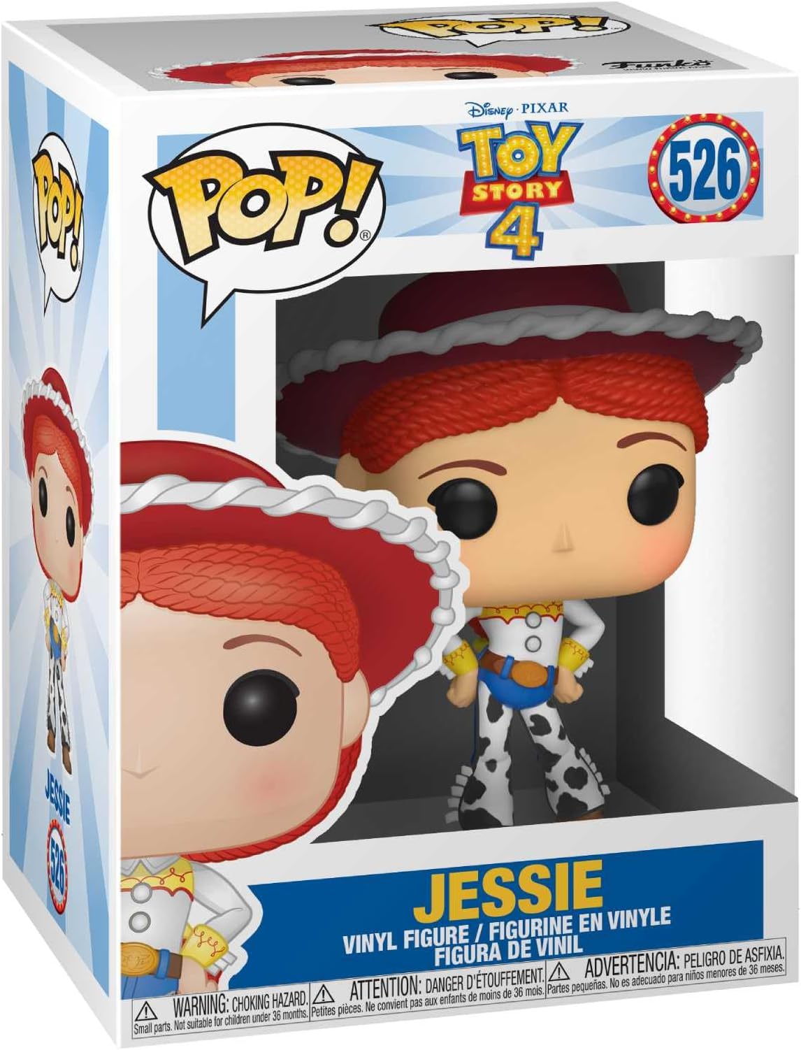 Funko POP! Vinyl: Disney Pixar: Toy Story 4: Jessie - Collectable Vinyl Figure - Gift Idea - Official Merchandise - Toys for Kids & Adults - Movies Fans - Model Figure for Collectors and Display