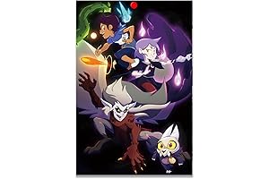 The Owl House Luz Noceda Cartoon Poster (12" x 18")