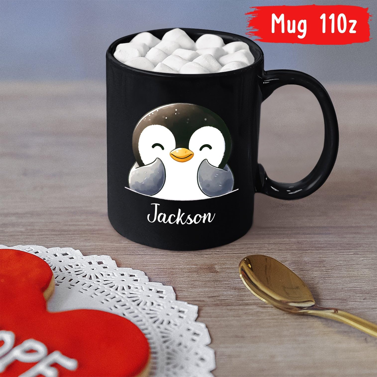 all black coffee mugs Black Logo Coffee Mug