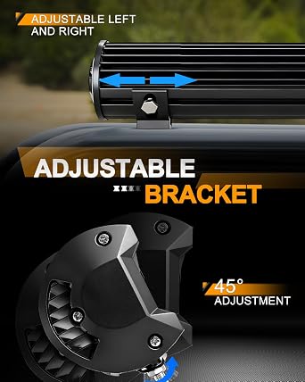 CO LIGHT 20 Inch LED Light Bar Triple Row 120W 12000LM Driving Light Spot & Flood Combo Beam with Wiring Harness for Off-Road Truck SUV ATV UTV Tractor