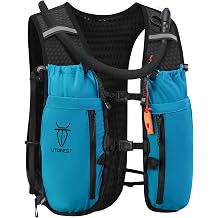 UTOBEST 10L Running Hydration Vest with 2L Bladder Lightweight Trail Running Vest for Women & Men, Adjustable Marathon Backpack for Running