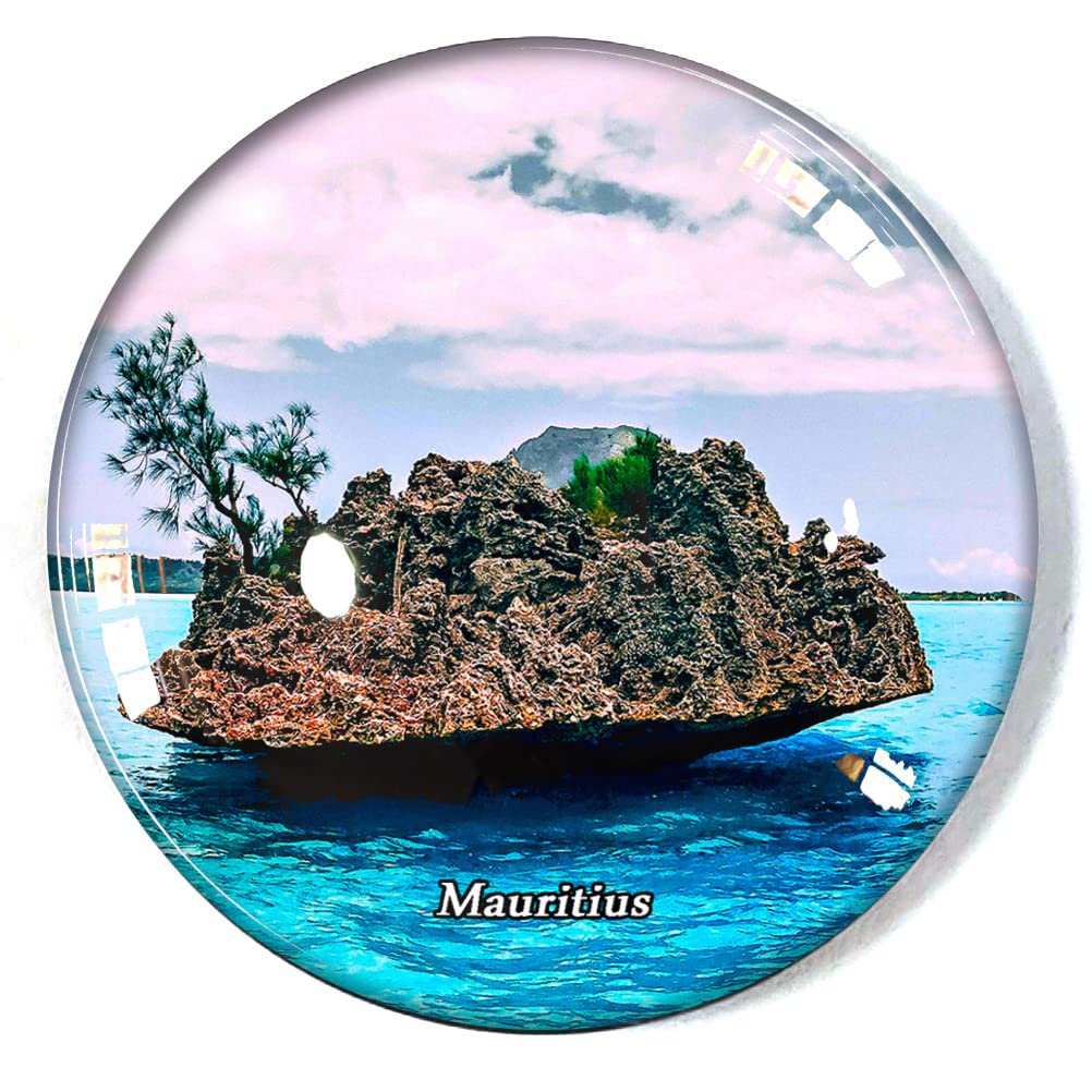 Mauritius Fridge Magnet Refrigerator Freezer Magnet Souvenir Decoration Magnet Sticker Glass Crafts