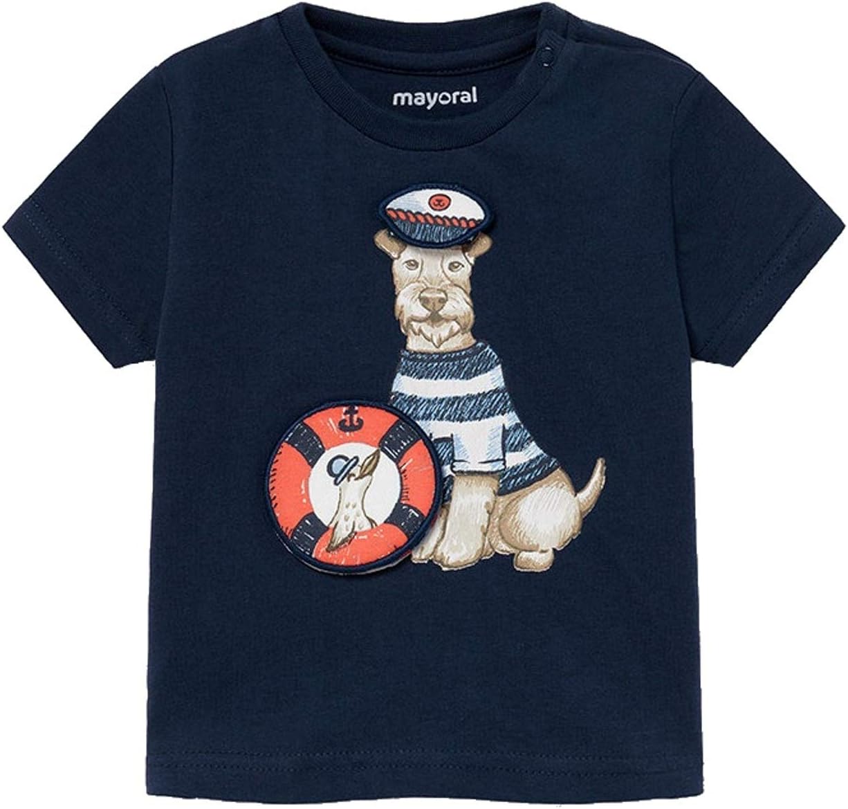 Mayoral s/s t-Shirt Play Dogs for Baby-Boys Nautical