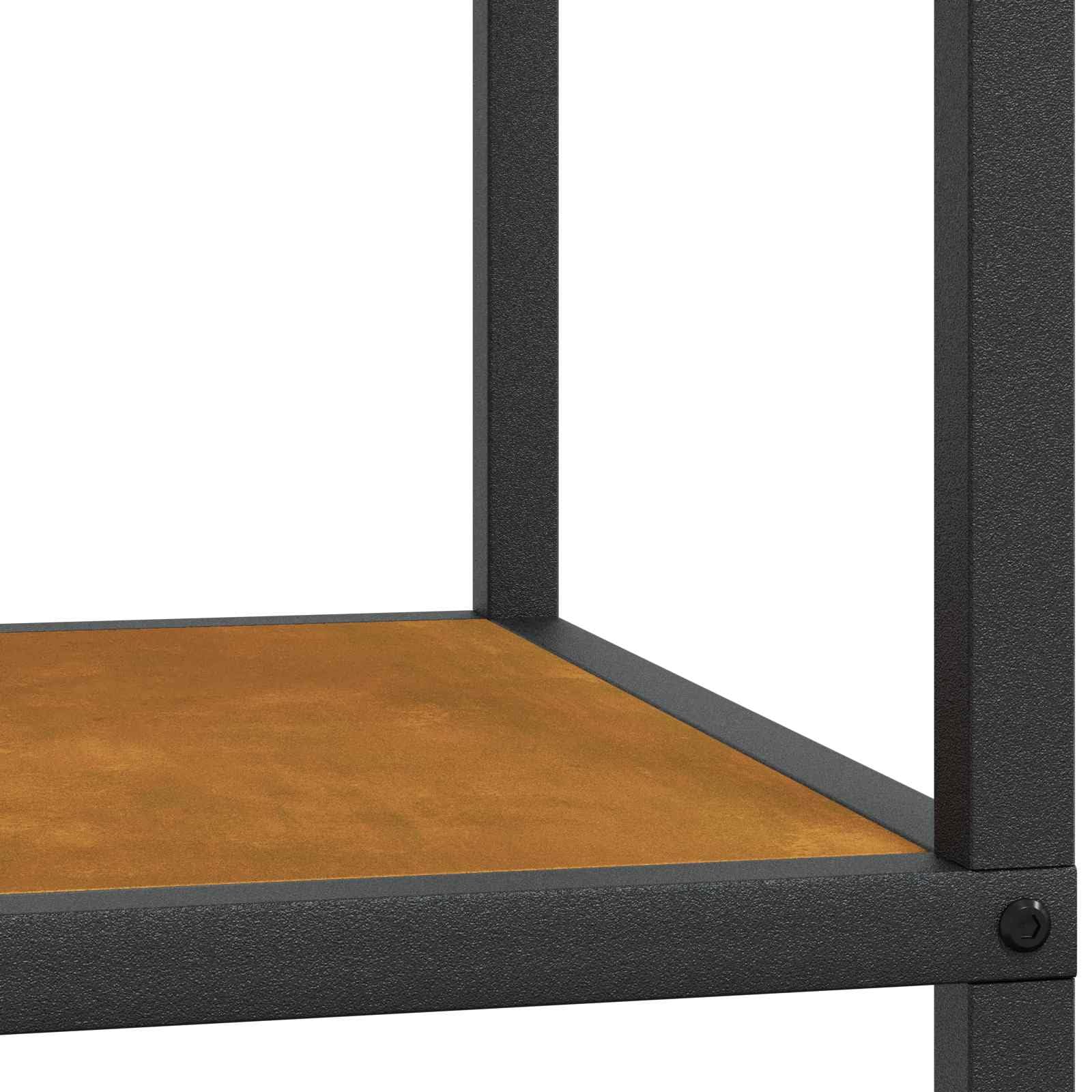 Küchenregal 30x50x92 cm Rostfarben Stahl Modernes Design mit Brettregalen Robuste Langlebigkeit für individuelle Küchenorganisation in Küche Esszimmer