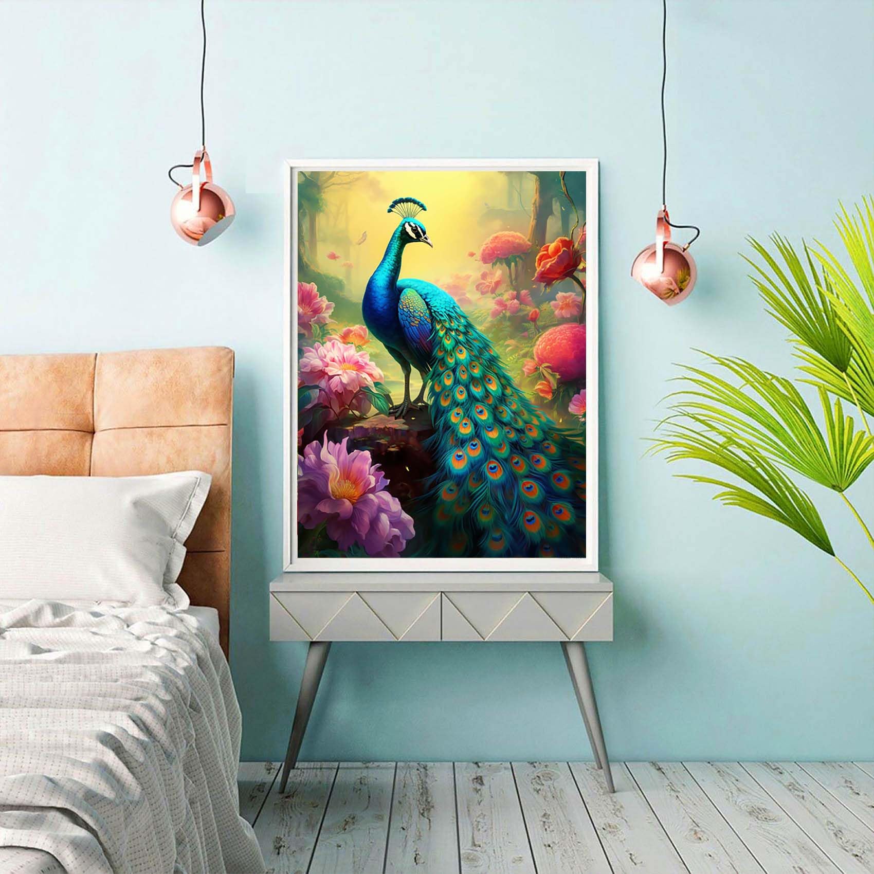 WOWDECOR - Kit fai da te per pittura a mosaico fai da te 5D con strass colorati per animali di cane, 30 x 30 cm