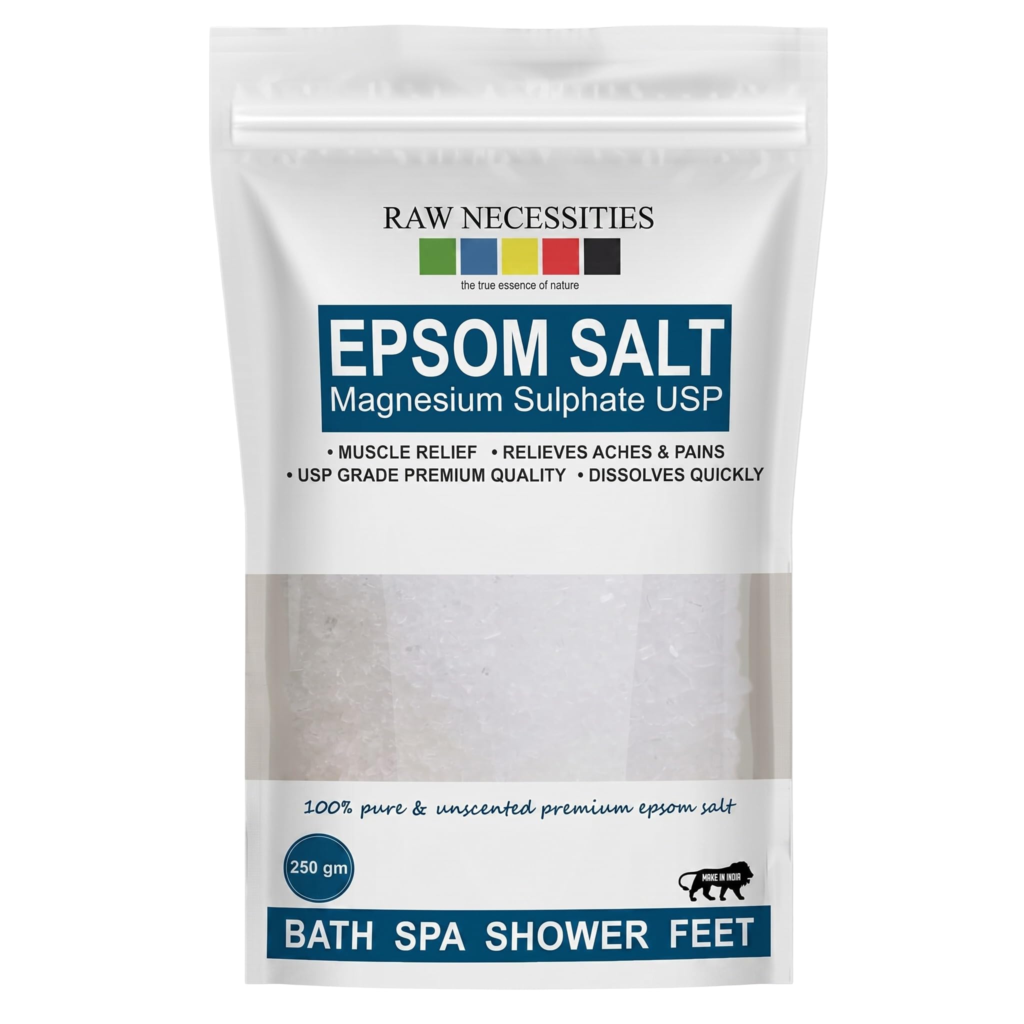 Magnesium Powered Epsom Bath Salt Crystals with Peppermint Oil | Refreshing Bath Soak for Muscle Recovery, Pain Relief, Stress Relief & Better Sleep | Relieves Aches, Foot Soak & Post Workout Recovery 250 gm-image-13