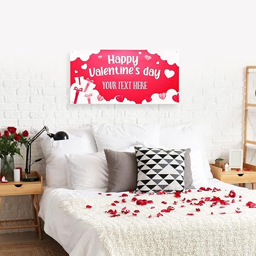 Miniatura 3 de Cartel personalizado para el día de San Valentín, letrero de vinilo personalizado para decoración de San Valentín, decoración del día de San