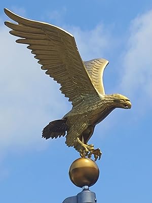 XXL Gold Eagle for Flagpole