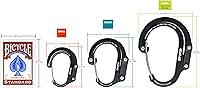 Vista 3 de GEAR AID HEROCLIP 360° Swivel Carabiner Gear Clip and Hook (Medium) for Camping, Backpack, Suitcases and Garage Organization Stealth Black