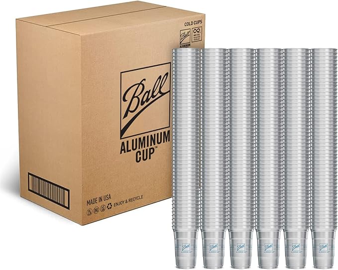 Ball Aluminum Cup Recyclable Party Cups, Wholesale Bulk