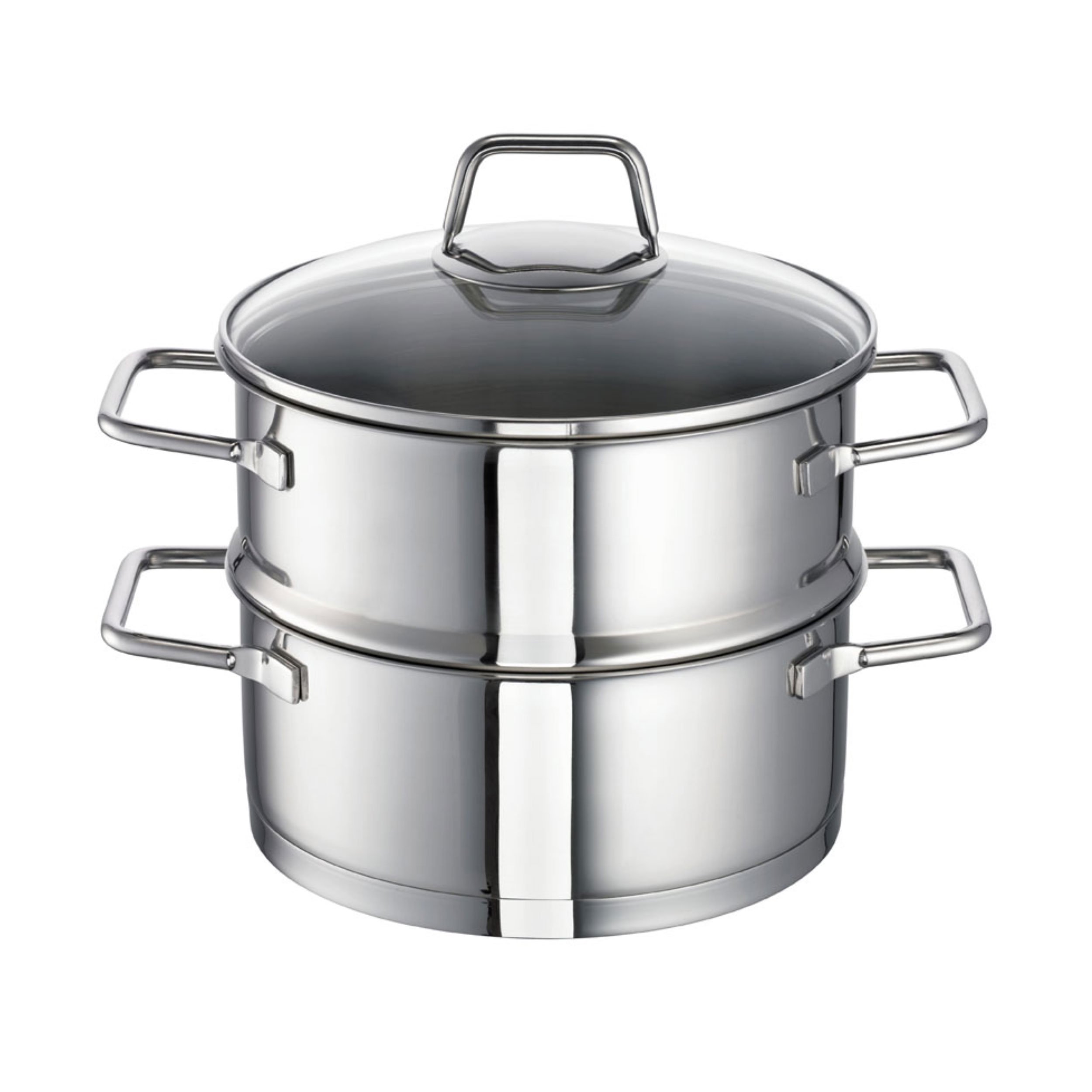 Schulte-Ufer Profi-Line I Pentola In Acciaio Inox 16 Cm – 1,5 L, Fondo Protherm In Rame, Adatta A Induzione, Forno E Lavastoviglie