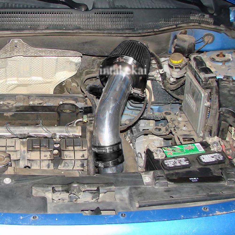 INTAKEKAI Performance Air Intake (Compatible with 2007-2010 DODGE CALIBER 1.8 1.8L 2.0 2.0L 2.4 2.4L / 2007-2010 JEEP COMPASS PATRIOT 2.0 2.0L 2.4 2.4L MODELS) (BLUE)