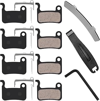 Amazon.com : PACYTION 4 Pairs Bike Brake Pads with 3 Installation