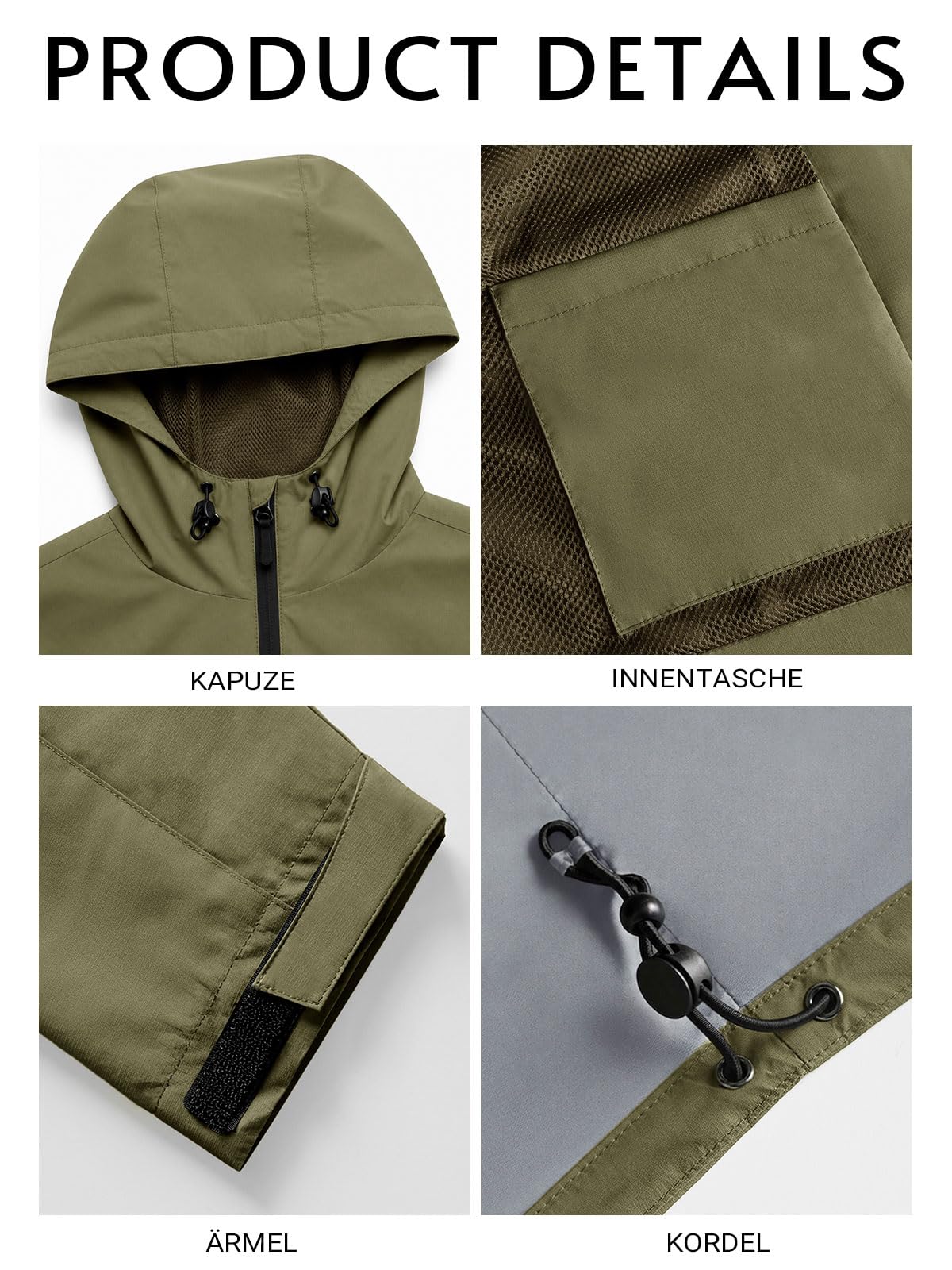 Runcati Veste softshell pour homme