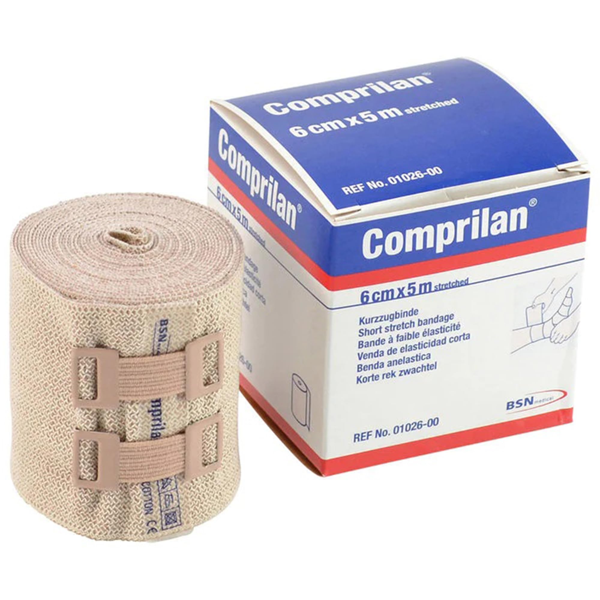 Amazon.com: Comprilan Cotton Compression Bandage Beige