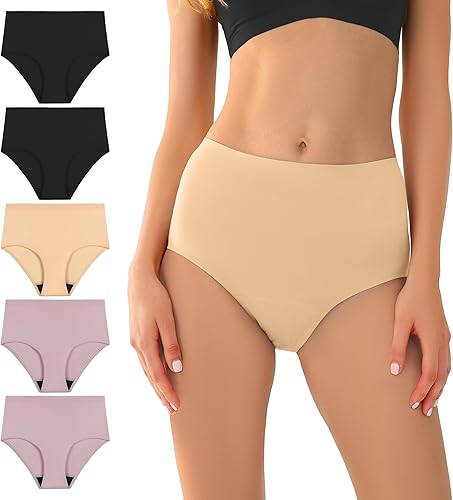 Miniatura 7 de BATTEWA Ropa interior para incontinencia sin costuras para mujer, ultra suaves, a prueba de fugas, 1.7 fl oz, absorbentes de luz, lavables, control