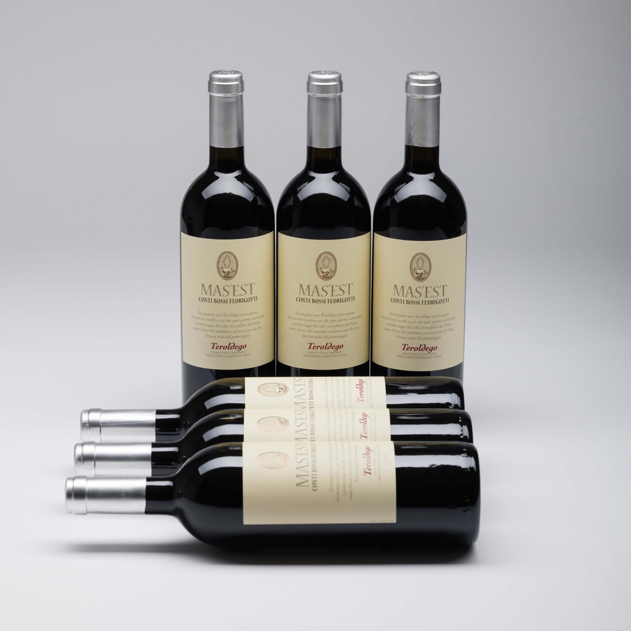 BOSSI FEDRIGOTTI "MAS'EST TEROLDEGO" 2023 | Vigneti delle Dolomiti IGT | 750 ml | 6 bottiglie