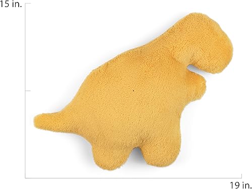 Miniatura 2 de T-Rex - Almohada de peluche de pepita de pollo T-Rex de 19 pulgadas, divertido y extraño regalo para niños, adultos, novia, novio, cumpleaños,