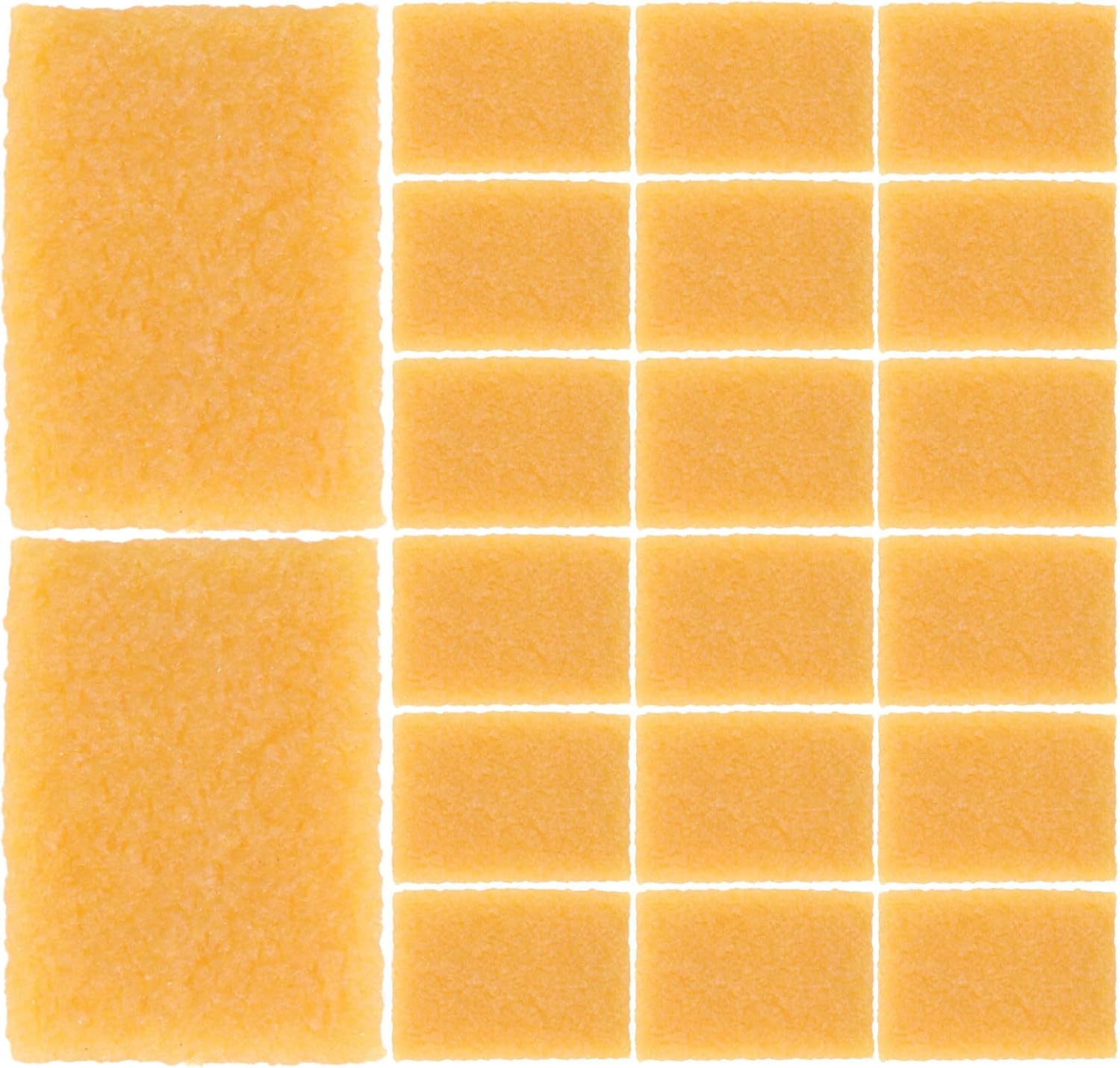 Abaodam 20pcs Rubber Glue Eraser for Removing Adhesive Residue, Nonabrasive Cleaning Tool Efficiently Picks up Glue Remnants on Wood and Plastic Surfaces, 2.8x2x0.3in Multi-Surface