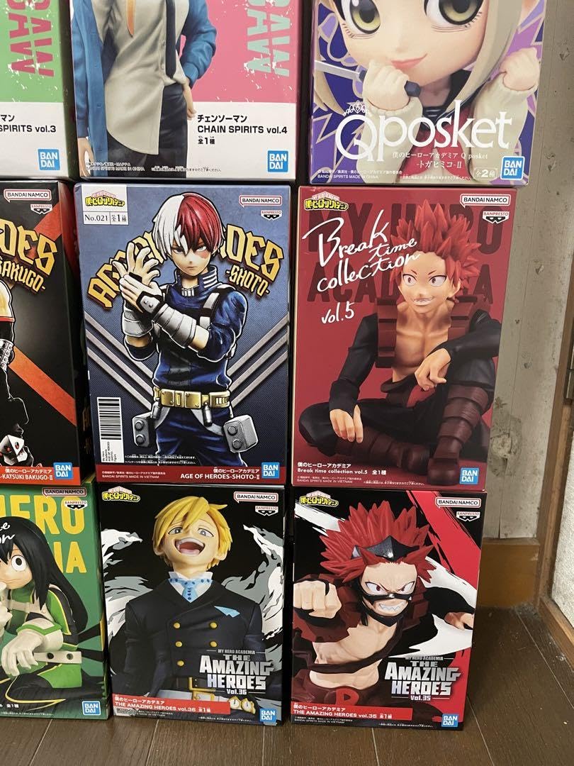 Amazon.co.jp: プライズフィギュア まとめ売り ワンピ ース ヒロアカ