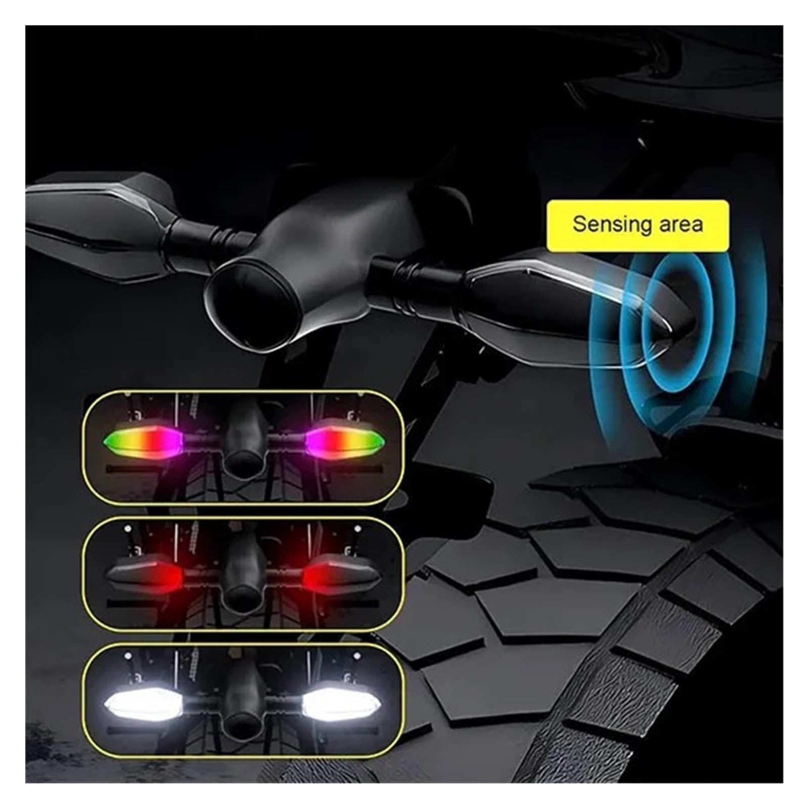 Intermitentes Motocicleta Señal Giro Universal Motocicleta