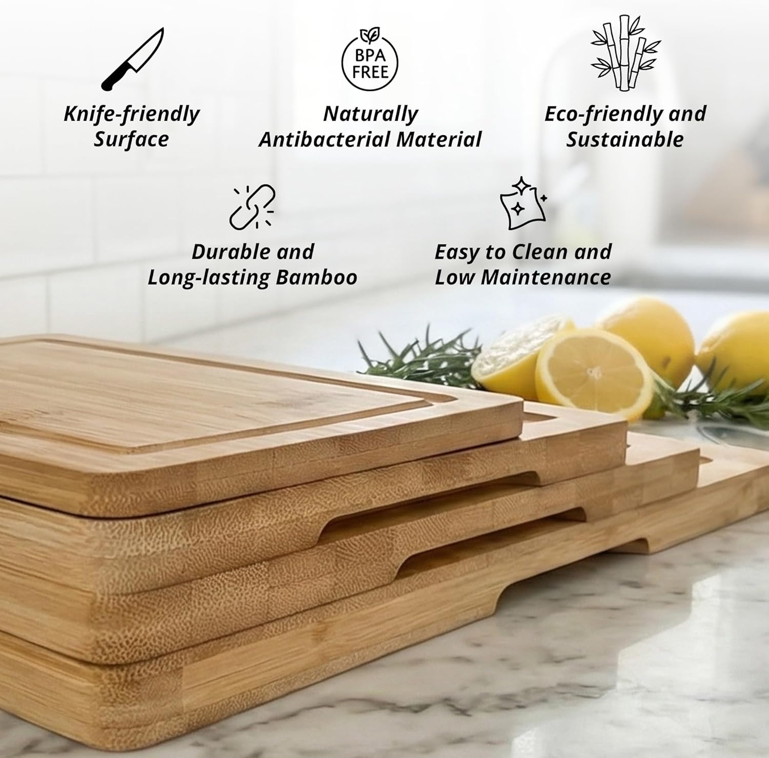Custom Cutting Board - Personalized Cutting Board Wood Engraved - 4 Sizes & 7 Designs - Bamboo Charcuterie Custom Wedding Gifts for Couple, Bridal Shower, Engagement, Anniversary and Housewarming - Image 5